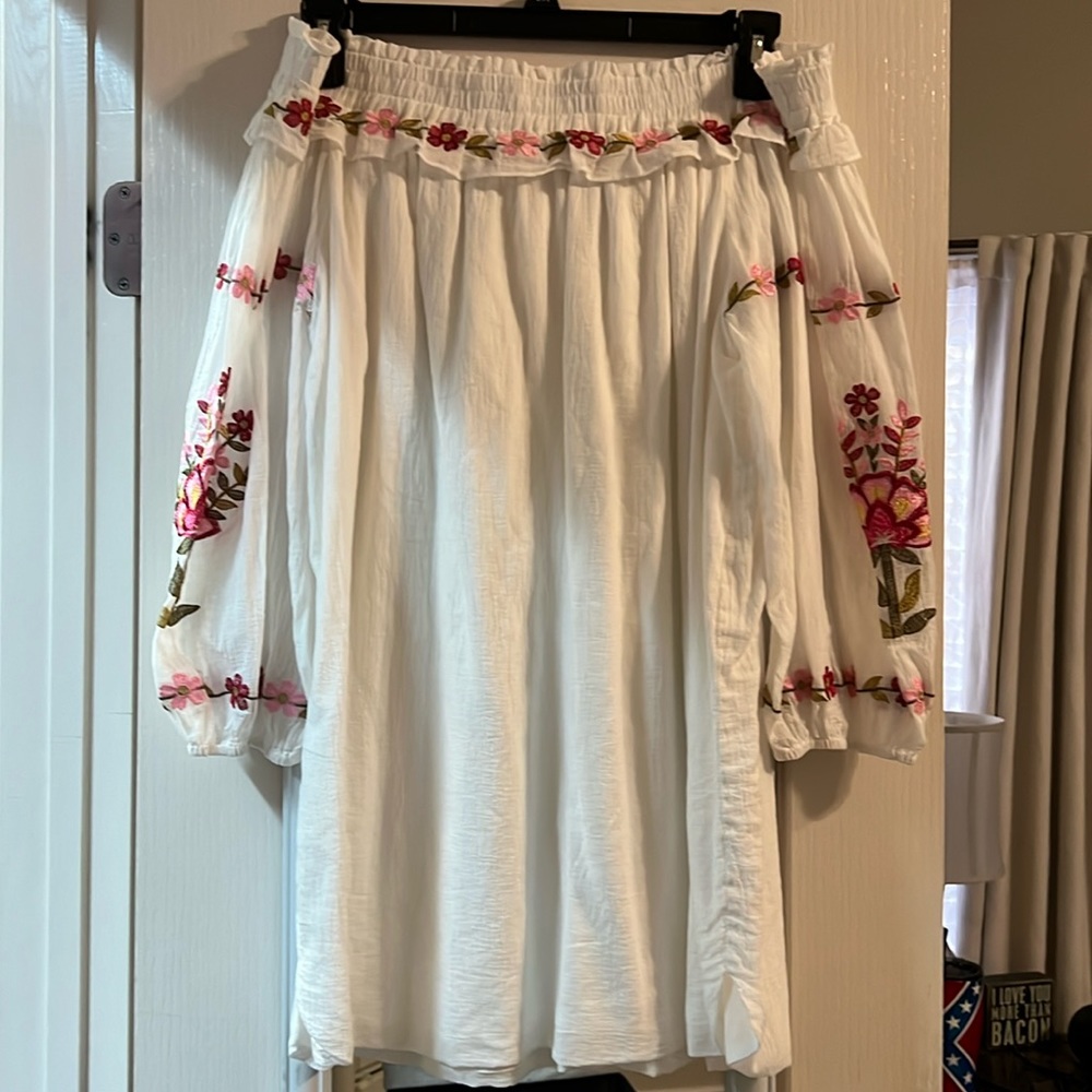 Umgee L embroidery dress